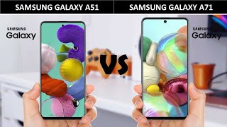 Samsung Galaxy A51 vs Samsung Galaxy A71 [upl. by Hollander]