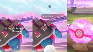 Gigantamax blastoise raid 🤯  Gigantamax Pokémon go games pokemon [upl. by Rehtaef]