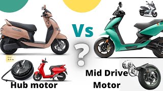 Hub Motor Vs Mid Drive Motor 🛵Electric Scooter Tech Analysis EV Buying Guide Part 1 ⚡Must watch [upl. by Brothers873]