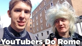 YouTubers Do Rome Day 2  Vatican Riot  Evan Edinger Travel [upl. by Ezechiel]