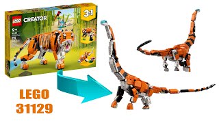 LEGO CREATOR 31129 Alternative Build [upl. by Brasca]