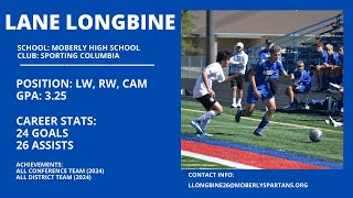 Lane Longbine 2026 Soccer Recruit  2024 Highlights [upl. by Yerfoeg]