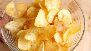 HOMEMADE POTATO CHIPSCRISPS [upl. by Cori]