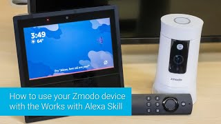 How to use your Zmodo camera with Amazon Alexa and FireTV [upl. by Daniala232]