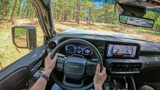 2024 Toyota Land Cruiser  POV OnroadOffroad Drive Binaural Audio [upl. by Amethyst210]