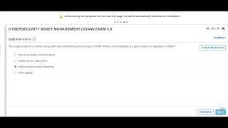 Qualys CSAM Exam Updated Live Question amp Answers  Passed [upl. by Kidder694]