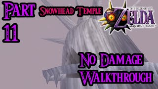 Zelda Majoras Mask 100 Walkthrough Widescreen HD Part 11  Snowhead Temple  Stray Fairies  Ghot [upl. by Nugesulo567]