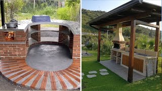 40 Diseños de ASADORES de LADRILLO para patios y balcones [upl. by Ary]