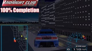 Midnight Club Street Racing 100 Completion [upl. by Einoj]