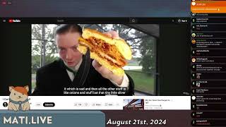 Arbys tried to kill ReviewBrah  Mad at the Internet August 20 2024 [upl. by Adnot]