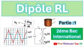 Dipôle RL partie 1 cours 2 électricité 2bac [upl. by Jotham]