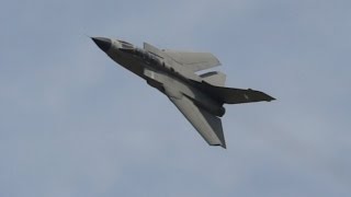 Tornado A200 Italian Air Force flying Display RIAT Saturday 12 July 2014 Air Show [upl. by Yahsram]