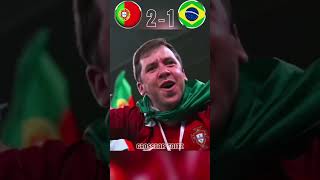 Emotional Moments In Football  Portugal VS Brazil Imaginary Final Penalty  ronaldo vs neymar [upl. by Oleg]