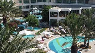 Athena Beach Hotel Paphos by drone [upl. by Kartis]