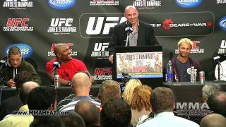 UFC 135 PostFight Press Conference Complete amp Unedited [upl. by Ced]