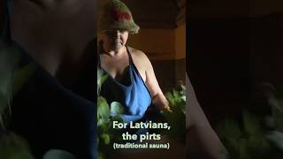 Latvian Pirts  Sauna Ritual Smoke Sauna Healing Ritual [upl. by Ariec602]