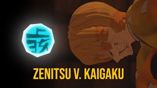 Zenitsu vs Kaigaku  Full Fight  Fan Animation [upl. by Jacobsen]