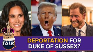 Donald Trump Could Kick Harry And Meghan Markle Out Of USA [upl. by Lytsirhc319]