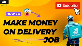 How to earn money on delivery jobs uk Uber eats food delivery uk [upl. by Manthei]