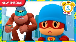 NEW SPECIAL 🦸‍♂️ POCOYO ENGLISH 🦸‍♂️ King Yeti 91 min Full Episodes VIDEOS and CARTOONS for KIDS [upl. by Sharlene540]