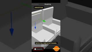 HOW TO MODEL LOWPOLY 3D AIRPLANE INTERIOR USING PRISMA 3D ANDROID APP MOBILE [upl. by Medovich]