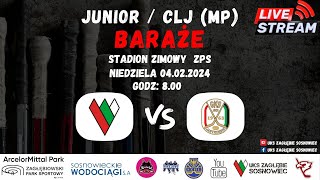 JUNIOR  CLJ MP U20 UKS ZAGŁĘBIE SOSNOWIEC VS JKH GKS JASTRZĘBIE [upl. by Bravin]