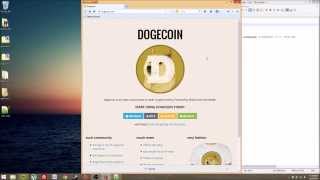 Dogecoin Mining Tutorial  Fast and Easy [upl. by Bekah880]