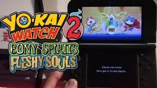 YoKai Watch 2  Remixed Opening Theme Song ENGLISH With Lyrics Nintendo 3DS Gameplay [upl. by Yhtnomit]