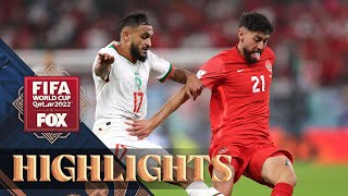 Canada vs Morocco Highlights  2022 FIFA World Cup [upl. by Ventre474]