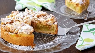 Veganer Rhabarberkuchen [upl. by Allesor]