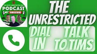 DIAL IN TALK TO TIMS  THE MONDAY HUDDLE  CELTIC IN THE USA [upl. by Ymas]