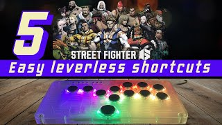 SF6 Practical Shortcuts for hitbox and leverless controllers Street fighter 6 guide [upl. by Arta]