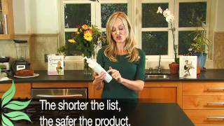 Gorgeously Green Lifestyle  How to read labels and avoid toxic chemicals in personal care products [upl. by Walcott]