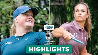 Round 1 Highlights FPO  2024 European Open [upl. by Fuller]