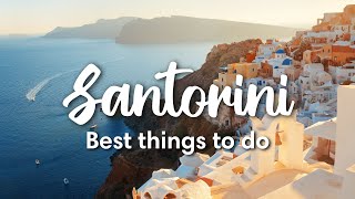 SANTORINI GREECE  8 BEST Things To Do In Santorini [upl. by Duleba16]