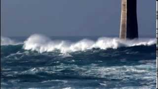 Ouessant Phare du Nividic  Pointe de Pern  LightHouse [upl. by Ennayhs68]