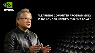 Nvidia CEO says learning computer programming is no longer needed [upl. by Ocihc324]