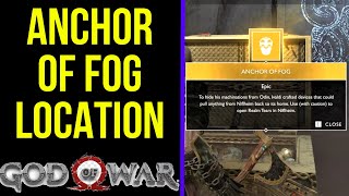 God of War  Anchor of Fog Location in Niflheim [upl. by Alracal]