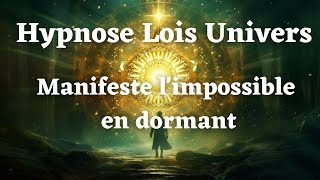 Ecoute cette hypnose et limpossible se manifestera en dormant  force invisible  loi dattraction [upl. by Kinnie]