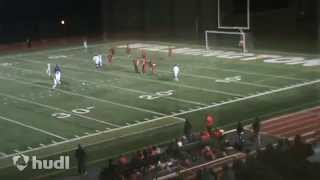 Martin Holmquists Amazing Free Kick Goal for Wilmington College vs Otterbein University in the OAC [upl. by Aron673]