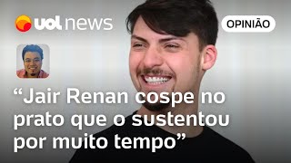 Jair Renan não precisa humilhar o povo do RJ para demonstrar respeito às pessoas de SC diz Sakamoto [upl. by Ayim]