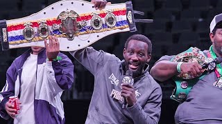 UNDISPUTED TERENCE CRAWFORD • FULL POST FIGHT PRESS CONFERENCE VS ERROL SPENCE JR [upl. by Alviani]