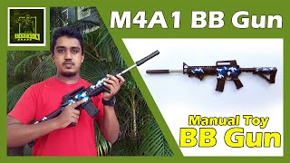 M4A1 BB Gun  Toy Gun Reviews  Captain Guard [upl. by Asirret319]