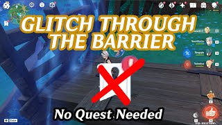 Tatarasuna Barrier Bypass Trick No Quest Needed [upl. by Eceinhoj128]