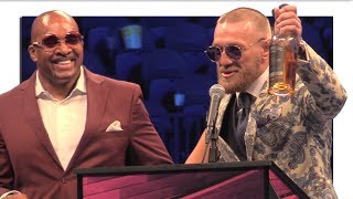 Mayweather vs McGregor  Conor McGregor Post Fight Press Conference  Part 1 [upl. by Nehttam330]