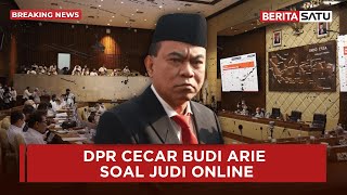 🔴 Breaking News  DPR Cecar Menteri Budi Arie Tentang Bandar Judi Online [upl. by Nettirb]