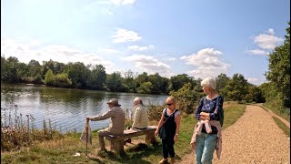 East London Autumn Walk Through Wanstead Park 4K [upl. by Shien]