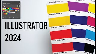 How to get pantone color in adobe 2024 version [upl. by Dyoll931]