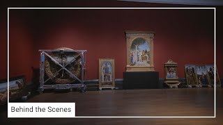 1 room 26 paintings Behind the scenes of an Early Renaissance rehang  National Gallery [upl. by Lean]