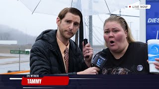 Trailer Trash Tammy goes LIVE on the News [upl. by Atinnek793]